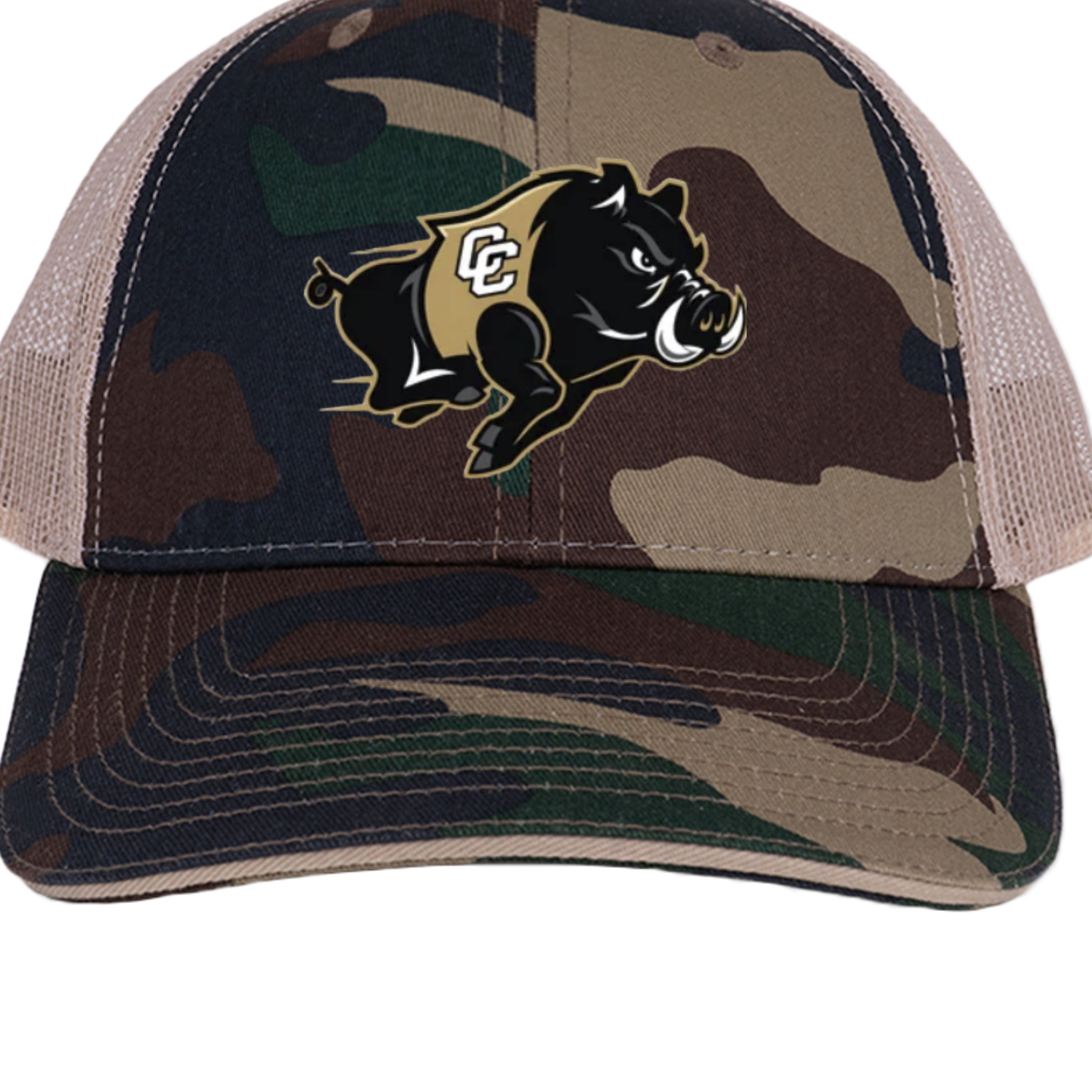 Green Camo/ Tan - S102 - FRONT
