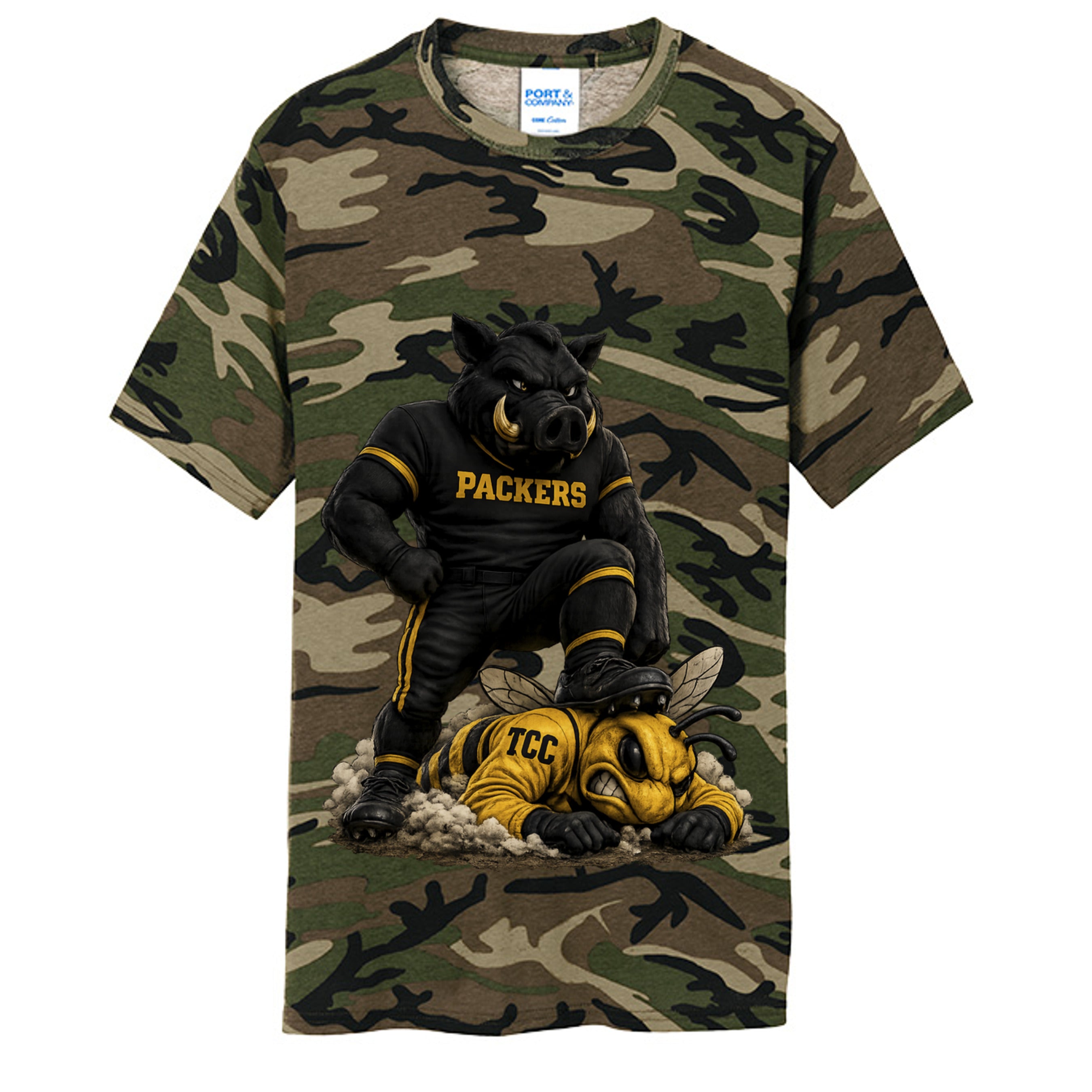 Military Camo - PC54C - FRONT